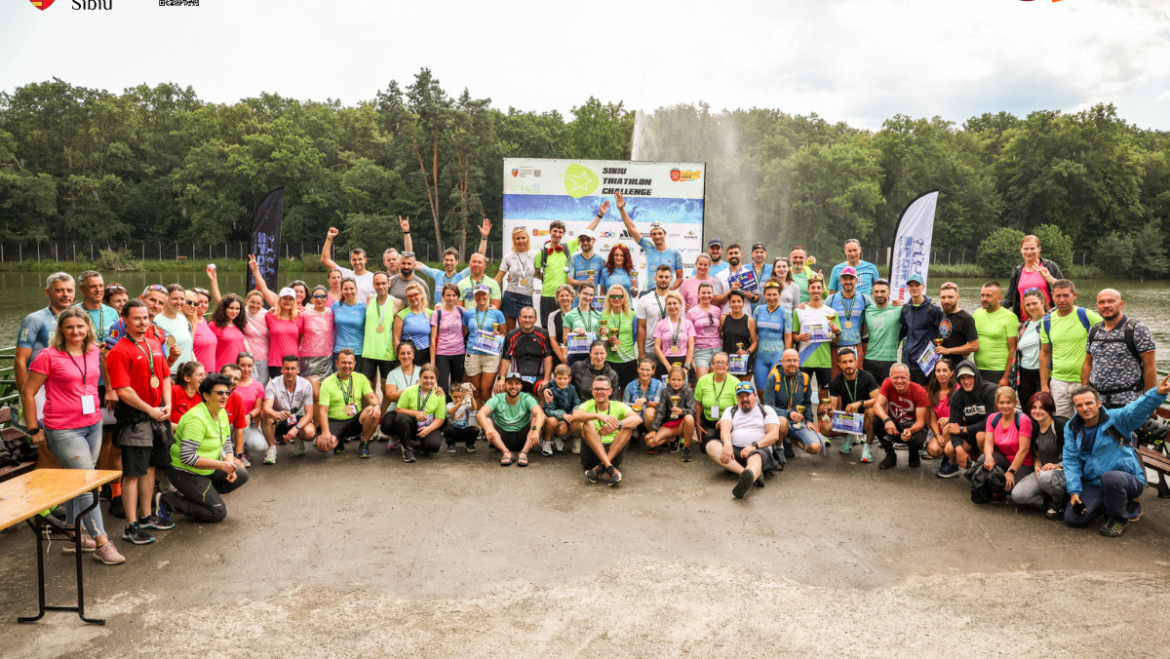 Sibiu Triathlon Challenge 2025: 300 de sportivi au spus „DA” provocării